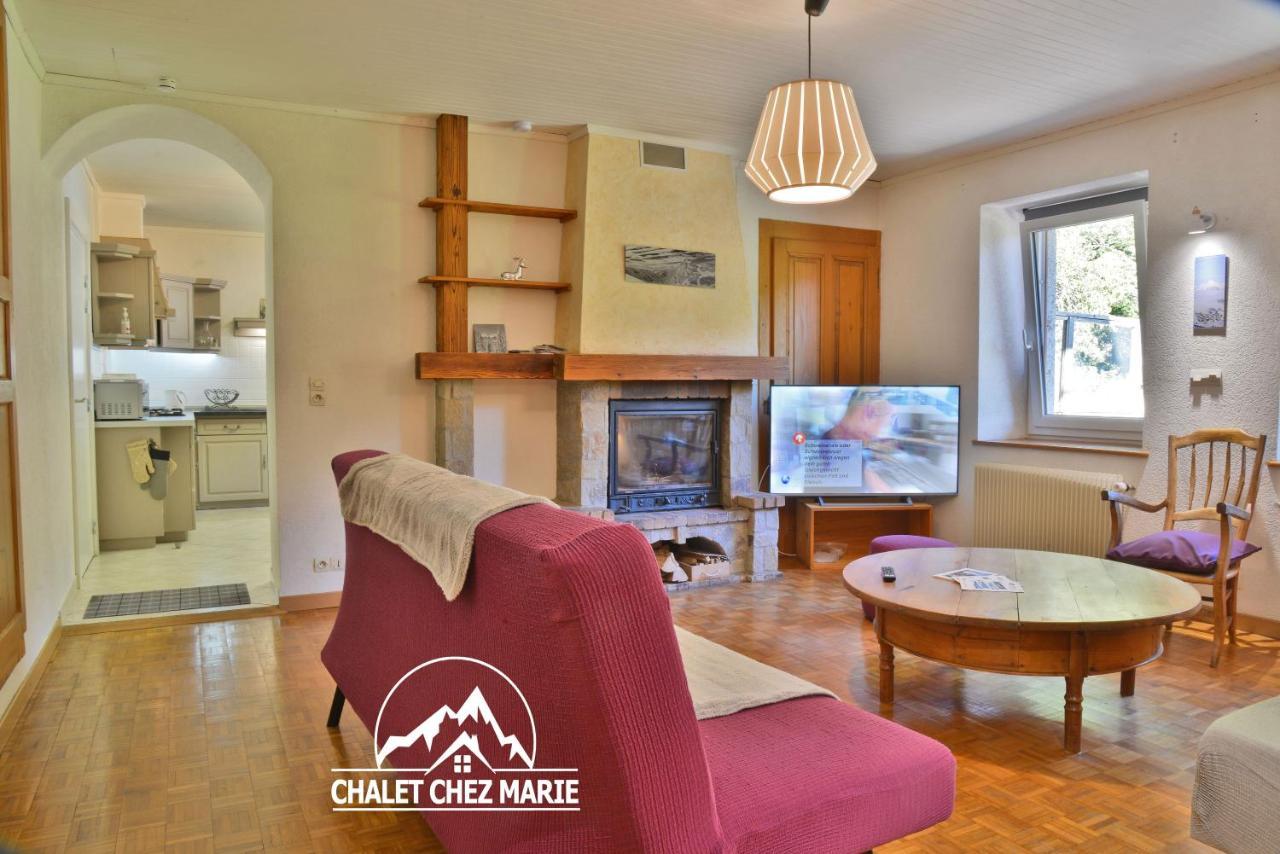 Appartement 6 Pers 70 M² Dans Chalet Chez Marie 蒙特里永 外观 照片